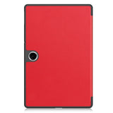 EIDERWOOD OnePlus Pad Lite Faux Leather Flip Case with Stand Function - Red