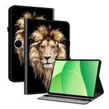 OnePlus Pad Lite EIDERWOOD Leather Flip Case with Motif - Lion