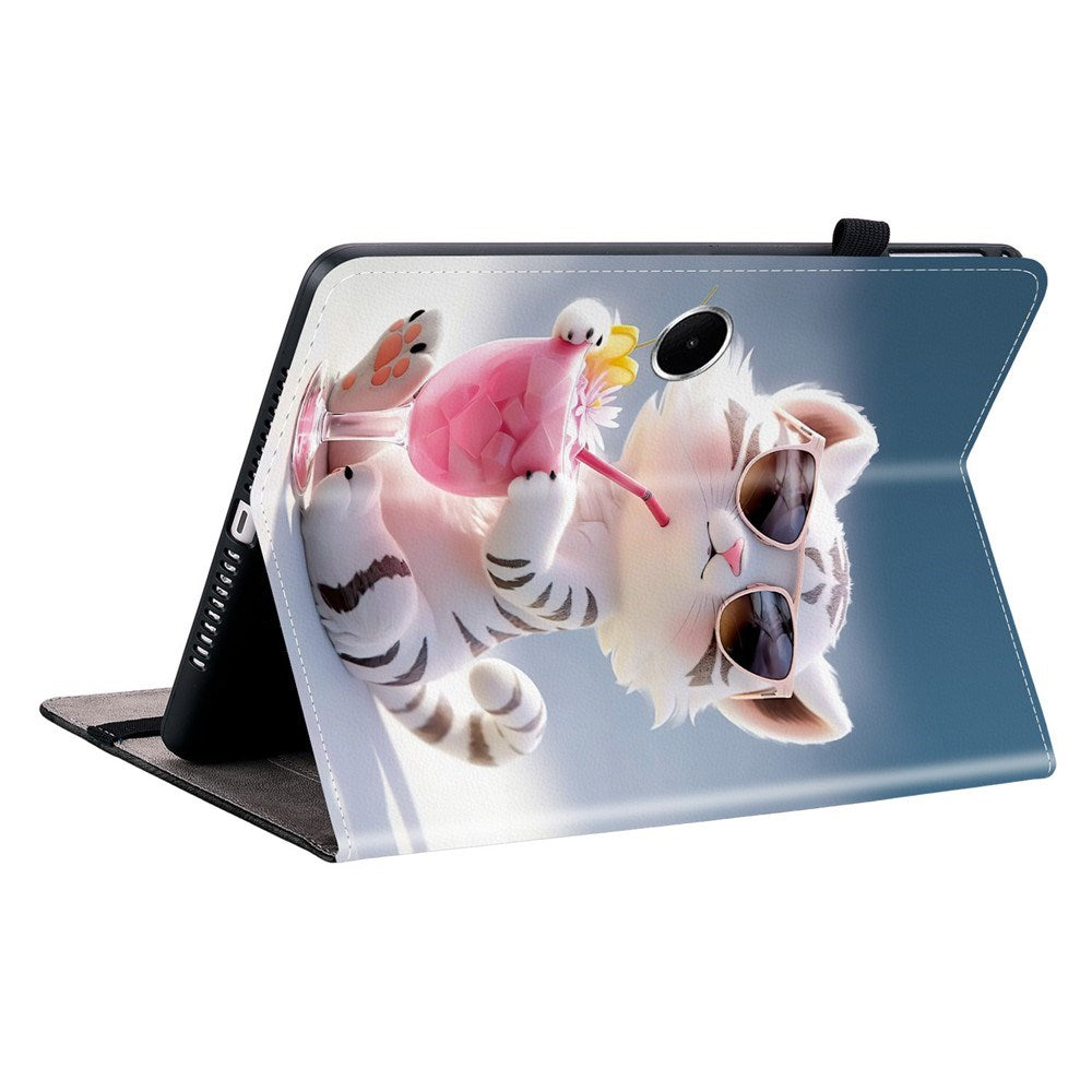 OnePlus Pad Lite EIDERWOOD  Leather Flip Case with Motif - Cat