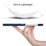 EIDERWOOD Samsung Galaxy Tab S11 / S10 Lite Faux Leather Flip Case with Motif - Sleeping Cat