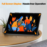 Lenovo Idea Tab Plus 12.1" EIDERWOOD Faux Leather Flip Case with Stand Function - Black