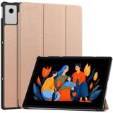 Lenovo Idea Tab Plus 12.1" EIDERWOOD Faux Leather Flip Case with Stand Function - Rose Gold