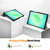 EIDERWOOD Samsung Galaxy Tab A11 Leather Case w. Stand - Rose Gold