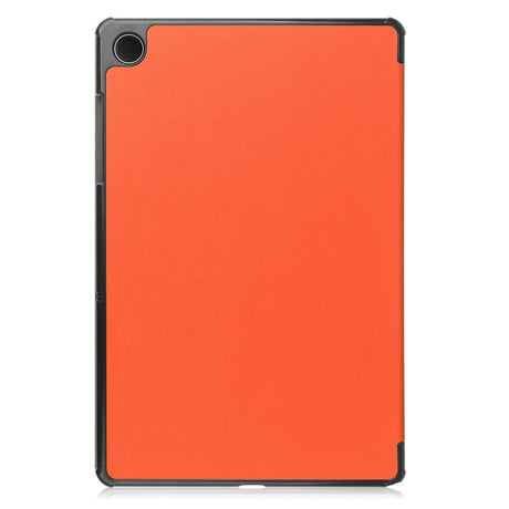 Samsung Galaxy Tab A11+ (Plus) EIDERWOOD Faux Leather Case with Stand - Orange