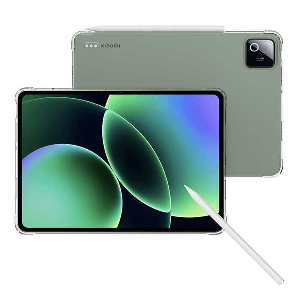 Xiaomi Pad 8 / 8 Pro EIDERWOOD Flexible Plastic Case with Reinforced Corners – Transparent