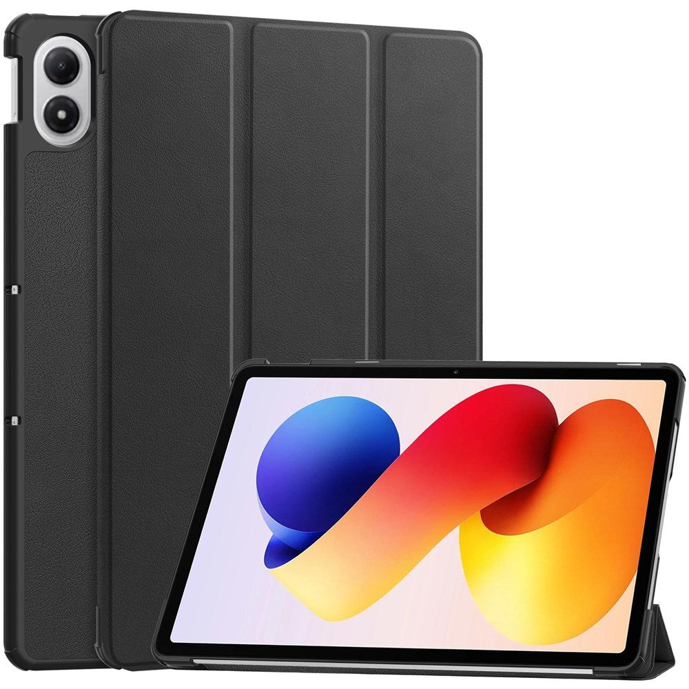 Xiaomi Redmi Pad 2 Pro EIDERWOOD Faux Leather Flip Case - Black