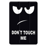 Xiaomi Redmi Pad 2 Pro EIDERWOOD Leather Flip Case with Motif - "Don't Touch Me"