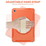 Samsung Galaxy Tab A11+ (Plus) EIDERWOOD Shockproof Case with 360 Degree Rotatable Kickstand - Orange