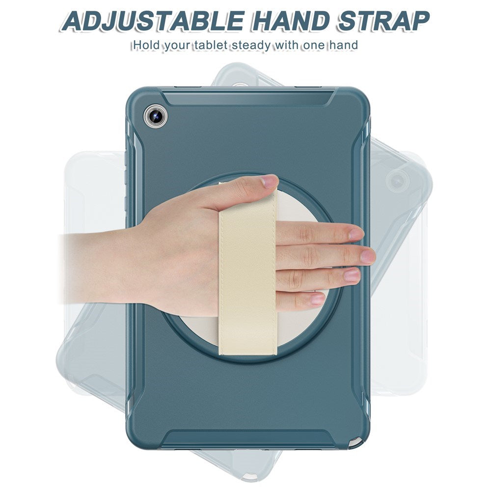 Samsung Galaxy Tab A11+ (Plus) EIDERWOOD Shockproof Case with 360 Degree Rotatable Kickstand - Green