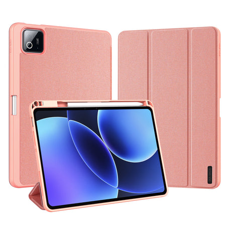 Xiaomi Pad 8 / 8 Pro / 7 / 7 Pro DUX DUCIS Tri-Fold Faux Leather Flip Case - Pink