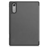 Lenovo Idea Tab Pro (2. Gen.) 13" EIDERWOOD Faux Leather Flip Case with Stand Function & Pencil Holder - Grey