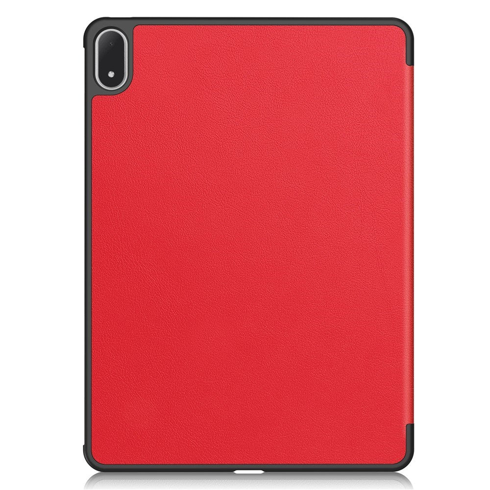 OnePlus Pad 4 EIDERWOOD Faux Leather Flip Case - Red