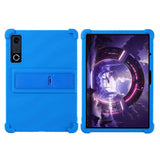 Lenovo Yoga Tab Gen 2 11.1" EIDERWOOD Rugged Silicone Case with Adjustable Kickstand & Shock-Absorbing Corners - Blue
