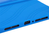 Lenovo Yoga Tab Gen 2 11.1" EIDERWOOD Rugged Silicone Case with Adjustable Kickstand & Shock-Absorbing Corners - Blue
