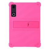 Lenovo Yoga Tab Gen 2 11.1" EIDERWOOD Rugged Silicone Case with Adjustable Kickstand & Shock-Absorbing Corners - Pink