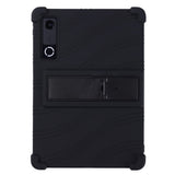 Lenovo Yoga Tab Gen 2 11.1" EIDERWOOD Rugged Silicone Case with Adjustable Kickstand & Shock-Absorbing Corners - Black