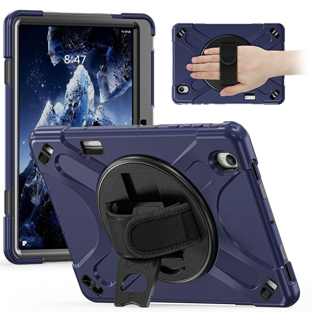 Samsung Galaxy Tab S12+ (Plus) EIDERWOOD Hybrid Rugged Case w. Kickstand - Dark Blue
