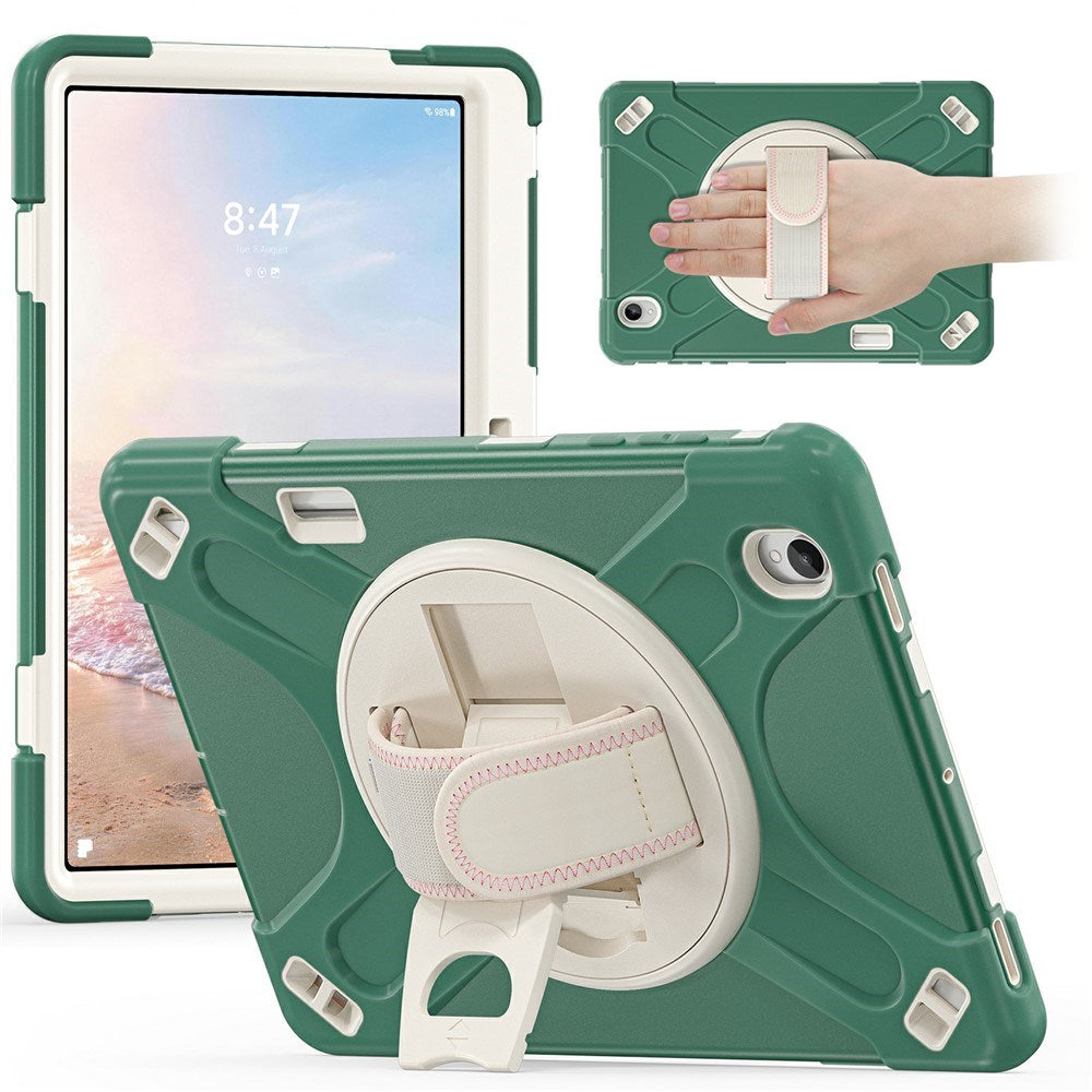 Samsung Galaxy Tab S12+ (Plus) EIDERWOOD Hybrid Rugged Case w. Kickstand - Green
