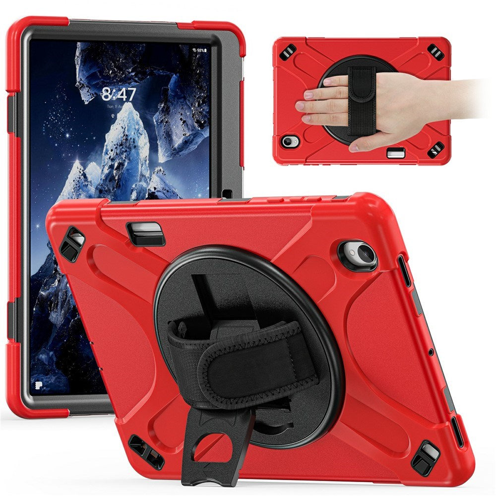Samsung Galaxy Tab S12+ (Plus) EIDERWOOD Hybrid Rugged Case w. Kickstand - Red