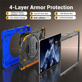 Samsung Galaxy Tab S12+ (Plus) EIDERWOOD Hybrid Rugged Case w. Kickstand - Blue