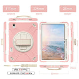 Samsung Galaxy Tab S12+ (Plus) EIDERWOOD Hybrid Rugged Case w. Kickstand - Pink