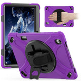 Samsung Galaxy Tab S12+ (Plus) EIDERWOOD Hybrid Rugged Case w. Kickstand - Purple