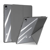 Samsung Galaxy Tab S12+ (Plus) DUX DUCISOrigami Hybrid Faux Leather Flip Case - Grey