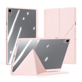 Samsung Galaxy Tab S12+ (Plus) DUX DUCISOrigami Hybrid Faux Leather Flip Case - Pink