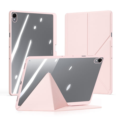 Samsung Galaxy Tab S12+ (Plus) DUX DUCISOrigami Hybrid Faux Leather Flip Case - Pink