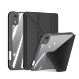 iPad Mini (2026) 8th Gen. DUX DUCIS MAGI Origami Hybrid Flip Case with Stand - Black