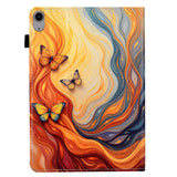 iPad Mini (2026) 8th Gen. EIDERWOOD Faux Leather Flip Case with Card Holder - Butterflies