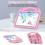 Lenovo Tab M10 (3. Gen) 10.1" (TB-328F/TB-328X) Kids Case w. Kickstand & Hand Holder - Pink