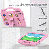 Lenovo Tab M10 (3. Gen) 10.1" (TB-328F/TB-328X) Kids Case w. Kickstand & Hand Holder - Pink