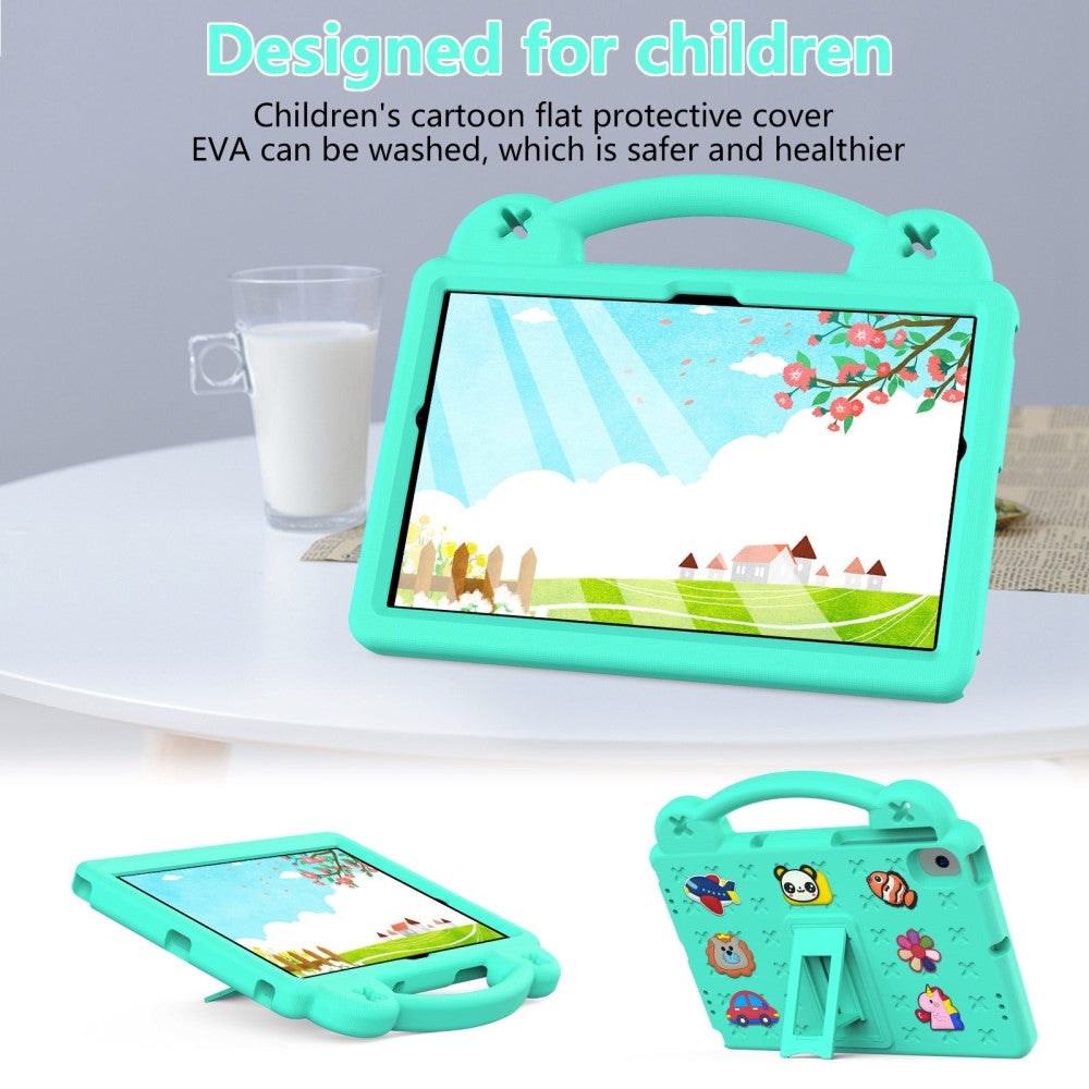 Lenovo Tab M10 (3. Gen) 10.1" (TB-328F/TB-328X) Kids Case w. Kickstand & Hand Holder - Green