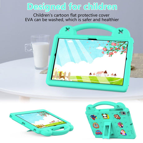 Lenovo Tab M10 (3. Gen) 10.1" (TB-328F/TB-328X) Kids Case w. Kickstand & Hand Holder - Green