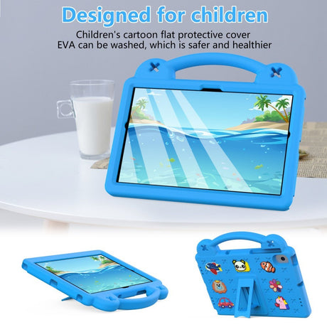 Lenovo Tab M10 (3. Gen) 10.1" (TB-328F/TB-328X) Kids Case w. Kickstand & Hand Holder - Blue