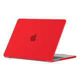 MacBook Air 13" M2/M3/M4 (2022-2025) Matte Plastic Cover - Red