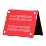 MacBook Air 13" M2/M3/M4 (2022-2025) Matte Plastic Cover - Red