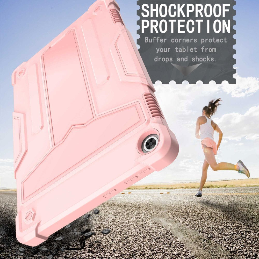 Lenovo Tab M10 (3. Gen) 10.1" (TB-328F/TB-328X) Tough Case w. Kickstand - Pink