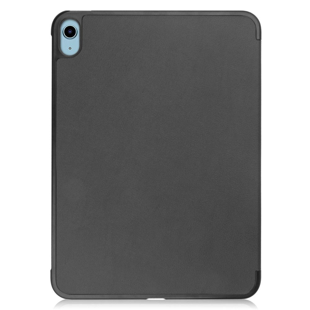 Apple iPad 10.9" (2022) PU Leather Flip Case w. Stand - Black