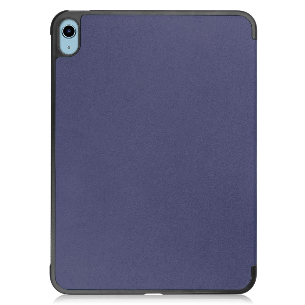 Apple iPad 10.9" (2022) PU Leather Flip Case w. Stand - Blue