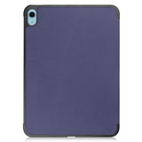 Apple iPad 10.9" (2022) PU Leather Flip Case w. Stand - Blue