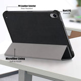 Apple iPad 10.9" (2022) PU Leather Case w. Stand - Black