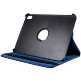 EIDERWOOD iPad 10.9" (2022) Classic Leather Case w. 360⁰ Standing Function - Blue