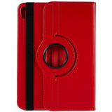 EIDERWOOD iPad 10.9" (2022) Classic Leather Case w. 360⁰ Standing Function - Red