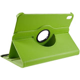 EIDERWOOD iPad 10.9" (2022) Classic Leather Case w. 360⁰ Standing Function - Green