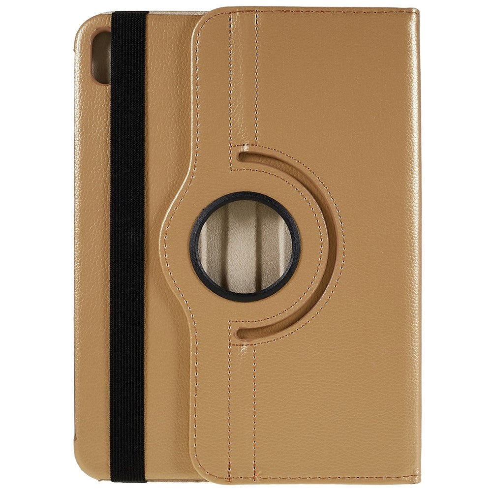 EIDERWOOD iPad 10.9" (2024/2022) Classic Leather Case w. 360⁰ Standing Function - Khaki