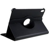 EIDERWOOD iPad 10.9" (2024/2022) Classic Leather Case w. 360⁰ Standing Function - Black