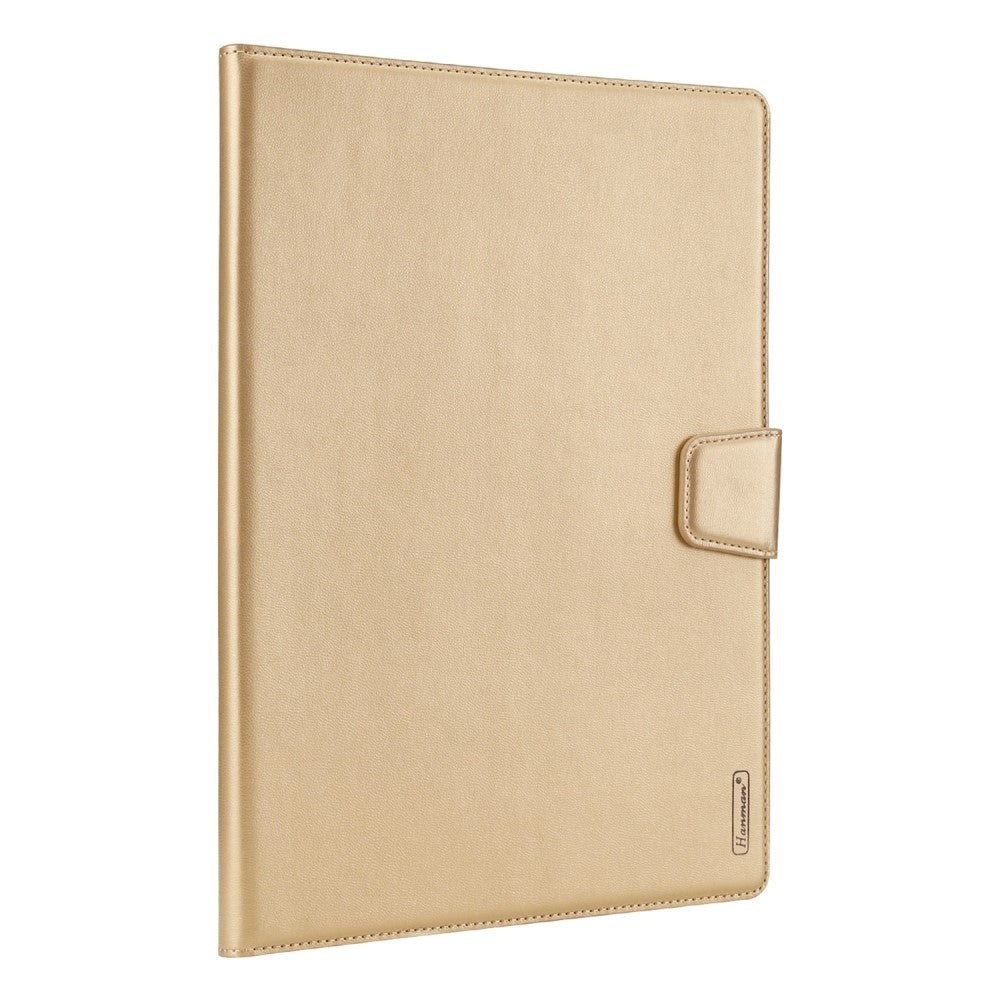 iPad 10.2" (2021 / 2020 / 2019) / Air (2019) / Pro 10.5" Faux Leather Flip Case w. Card Holder & Kickstand - Gold