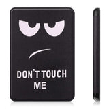 Amazon Kindle 11th Generation (2022) PU Leather Flip Case w. Seelp/ Wake-up Function - "Don't Touch Me"